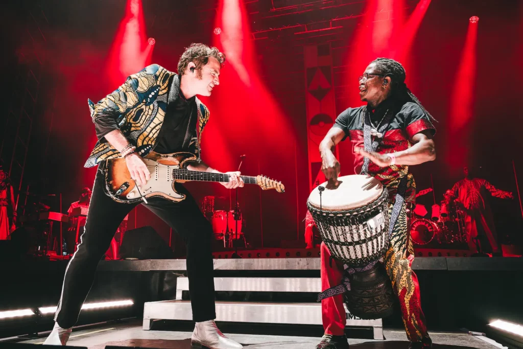 Duo sur scène lors de Montauban en scène