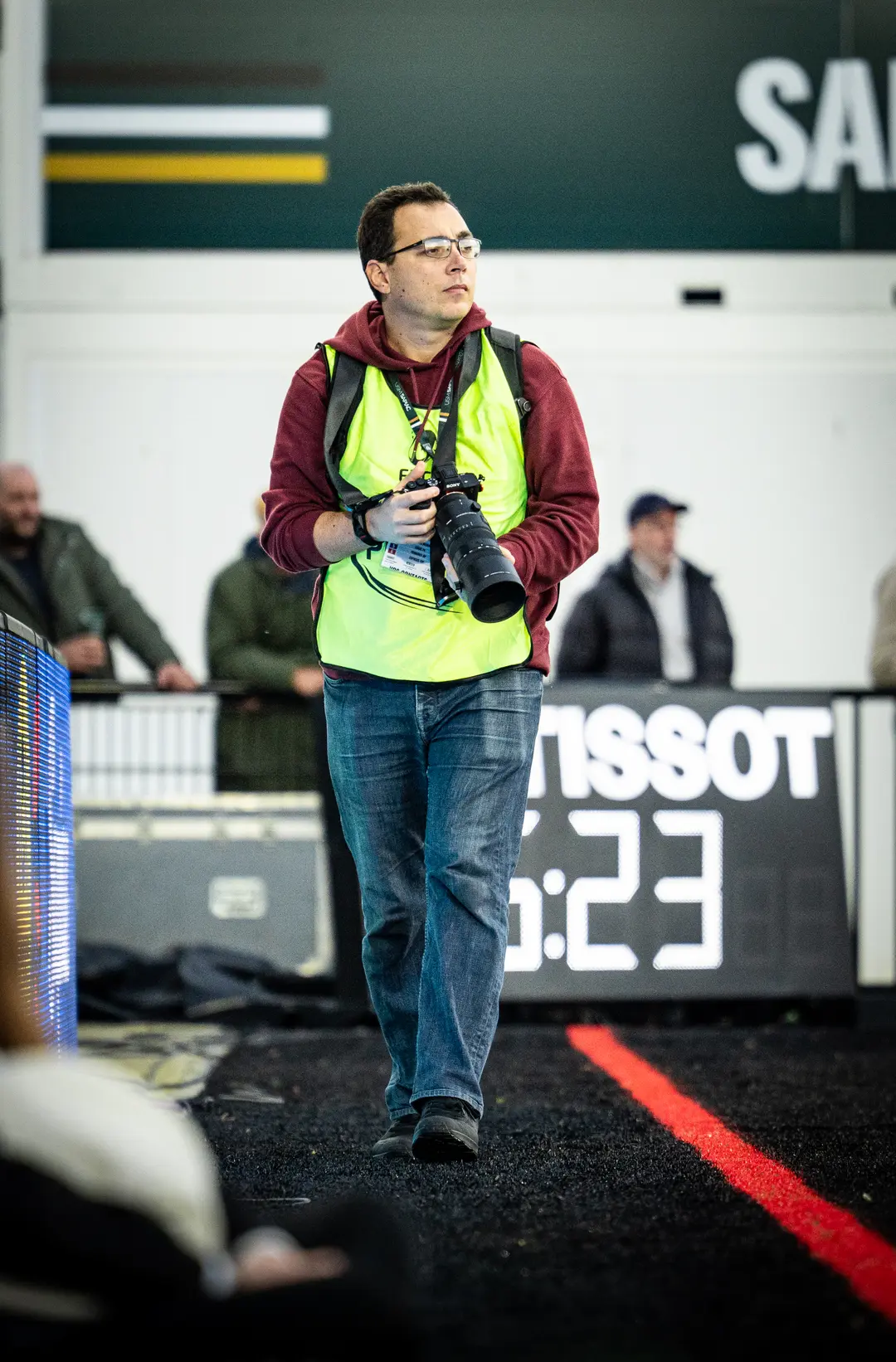 William Gellato, photographe événementiel professionnel à Montauban, en reportage sportif