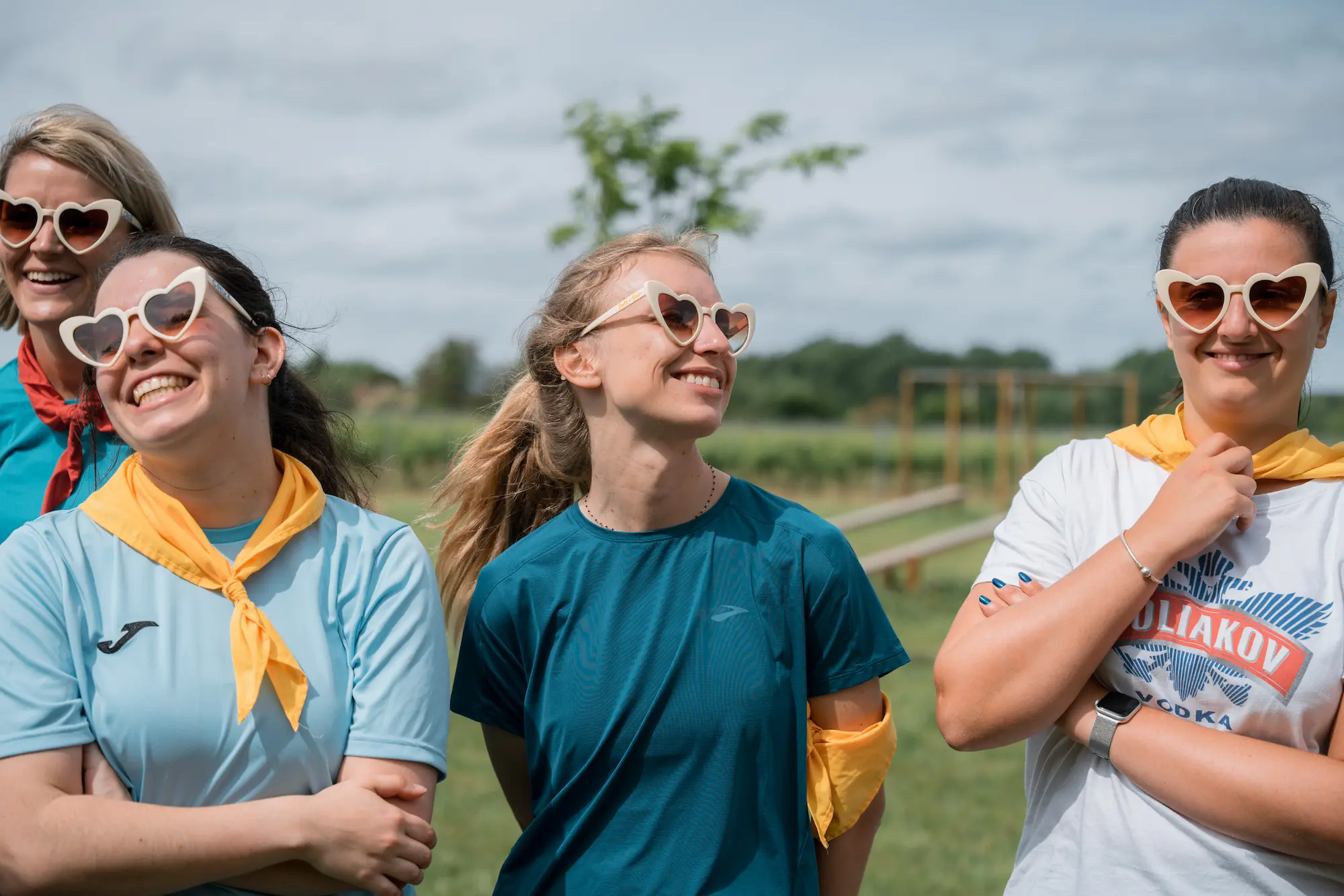 Groupe d’amies pendant un EVJF près de Montauban